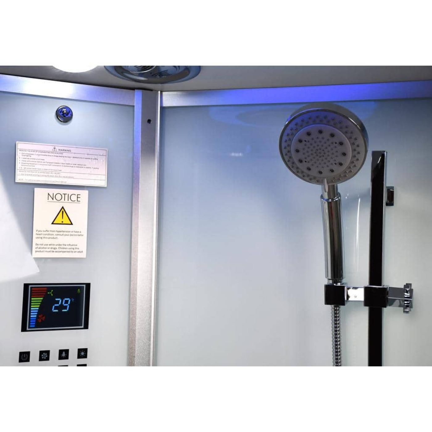 Platinum DZ934F8 Steam Shower - DZ934F8