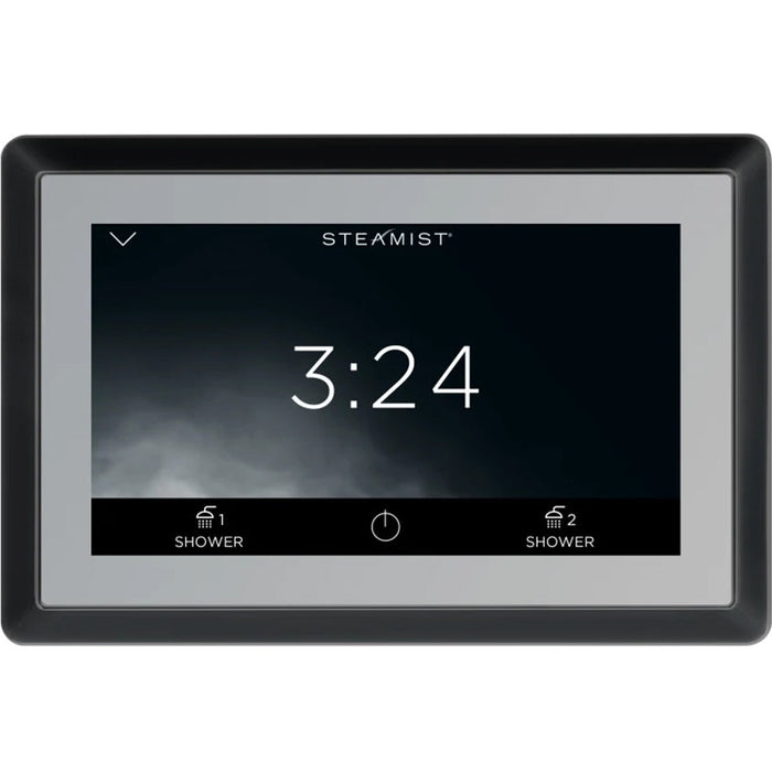 Steamist SH-550 Touchscreen Control for ShowerSense w/ Wi-Fi Matte Black - SH-550-MB