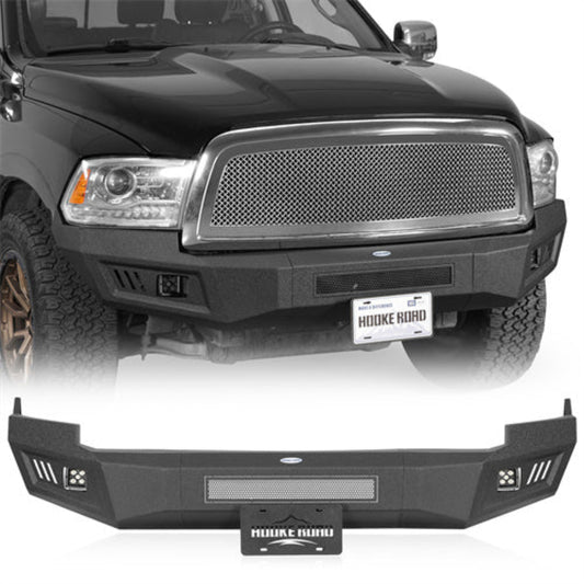 Hooke Road Steel Front Bumper for 2009-2012 Ram 1500 - HE.6204