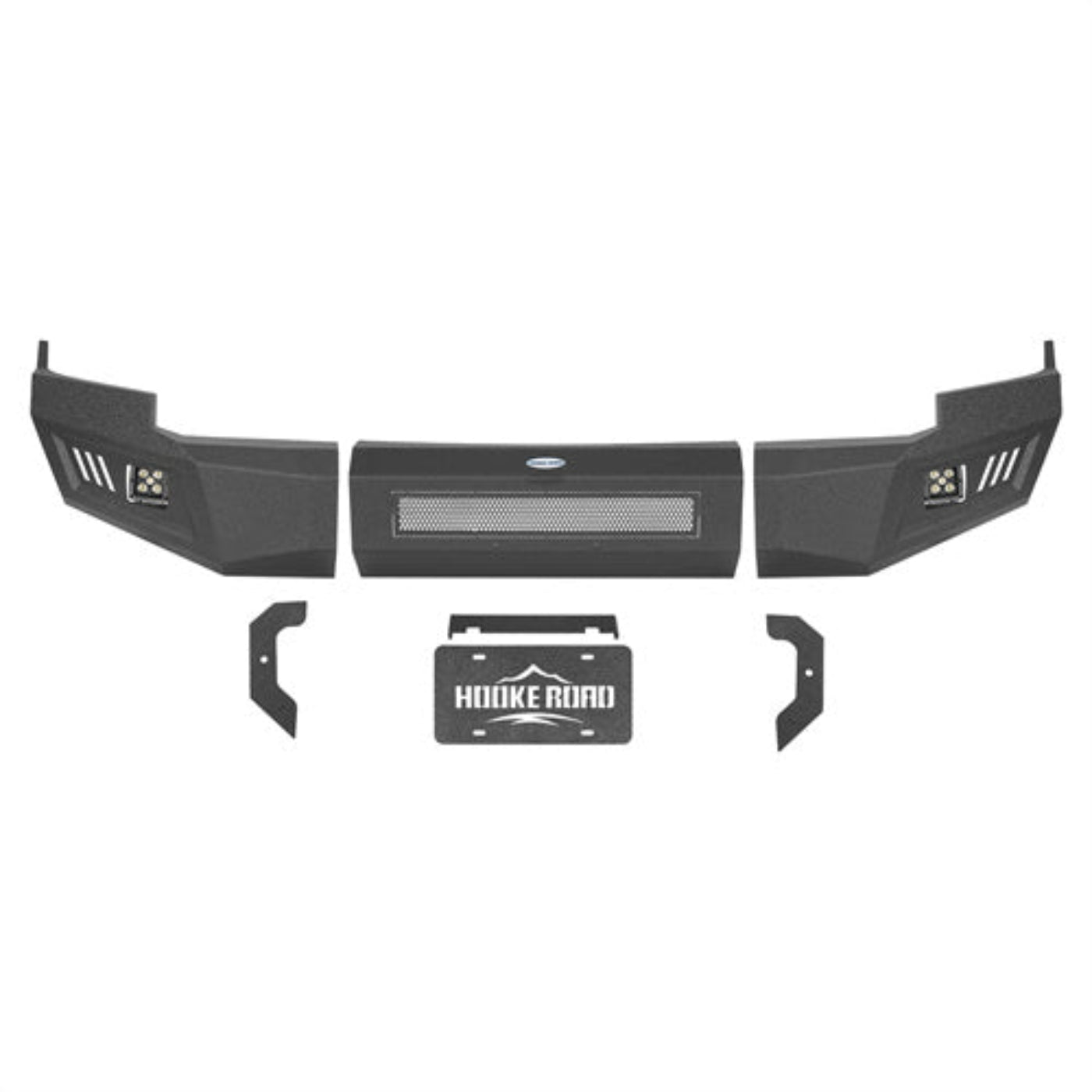 Hooke Road Steel Front Bumper for 2009-2012 Ram 1500 - HE.6204