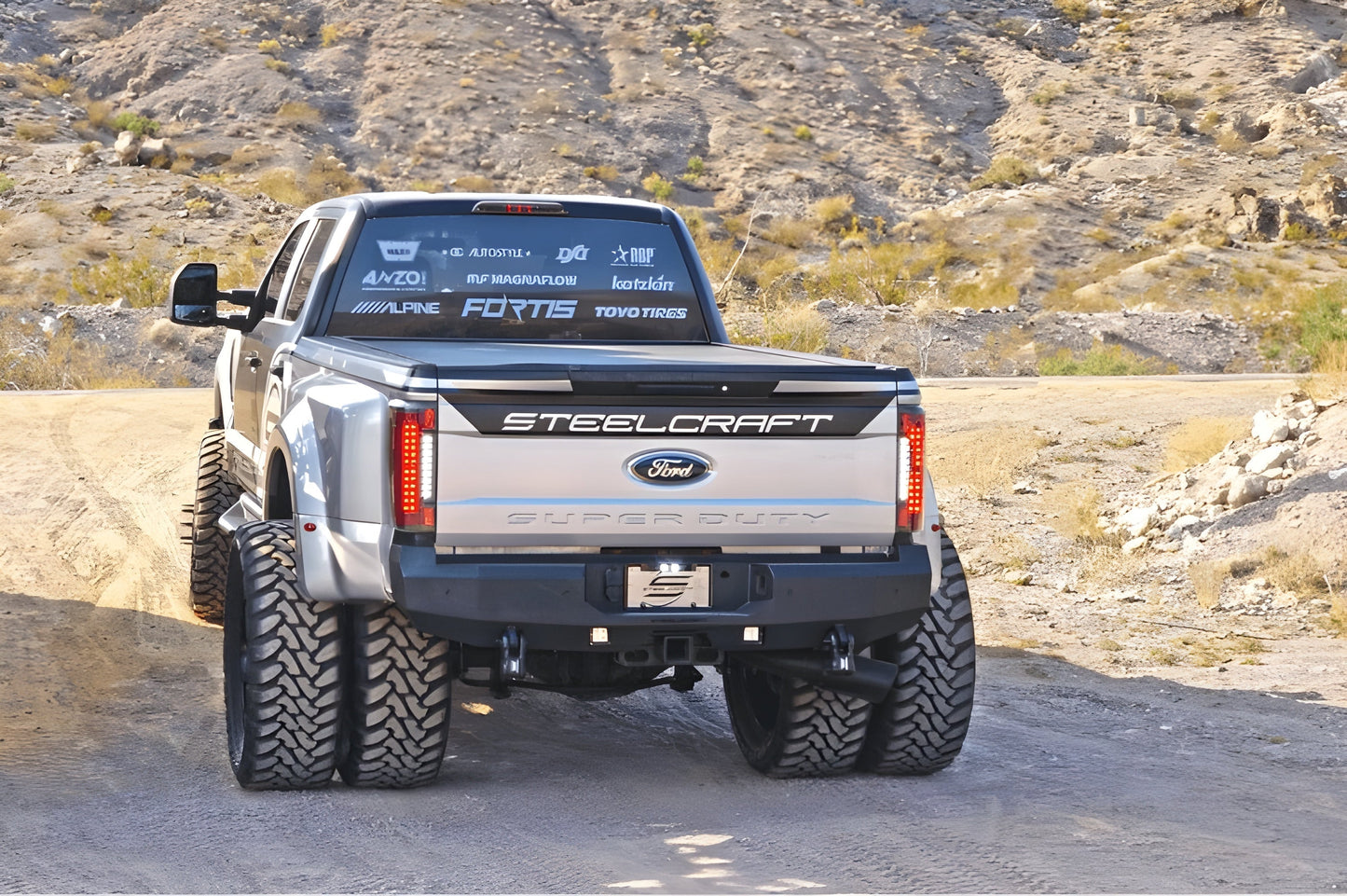 Steelcraft Ford F450/F550 Superduty 2017-2024 Fortis Rear Bumper - 76-21380