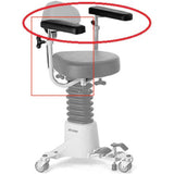 Stryker 830 Surgistool II Stool Arm Rest Kit - MFI-SYK-0830-040-101