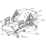 Stryker Secure II Hospital Bed - MFI-SYK-3002
