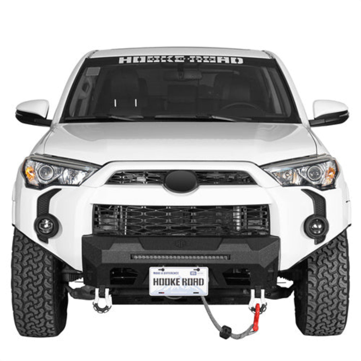 Stubby Front Bumper for 14-24 Toyota 4Runner (Excluding Limited & Nightshade) - Hooke Road - HE.9819-S