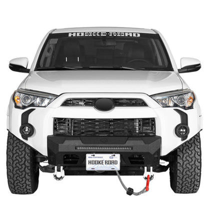Stubby Front Bumper for 14-24 Toyota 4Runner (Excluding Limited & Nightshade) - Hooke Road - HE.9819-S