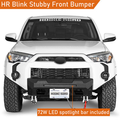 Stubby Front Bumper for 14-24 Toyota 4Runner (Excluding Limited & Nightshade) - Hooke Road - HE.9819-S