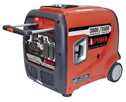 A-iPower 3500W/3800W Recoil Gas Inverter Generator New - SUA3800I