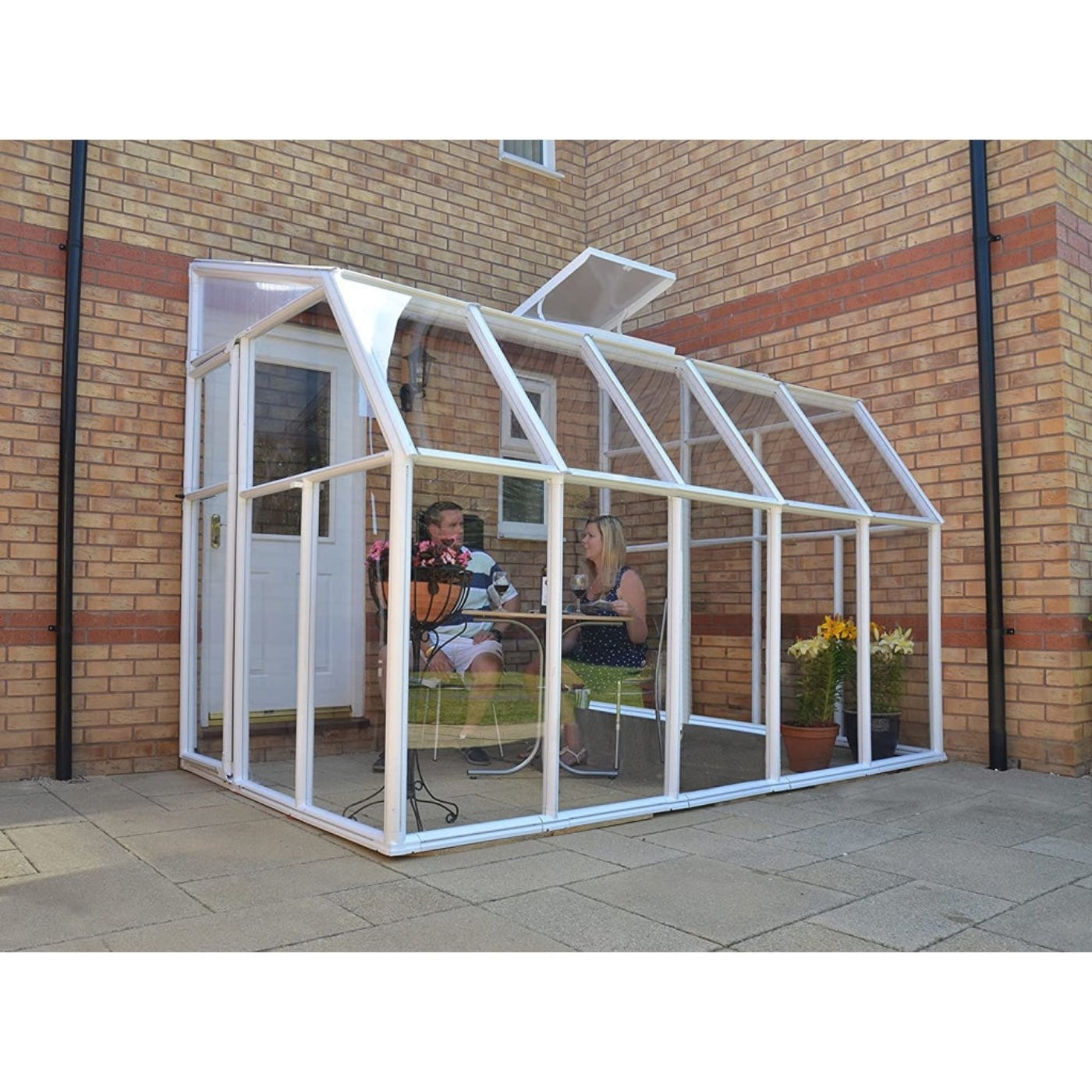 Rion Sun Room 6' x 10' Greenhouse - HG7510