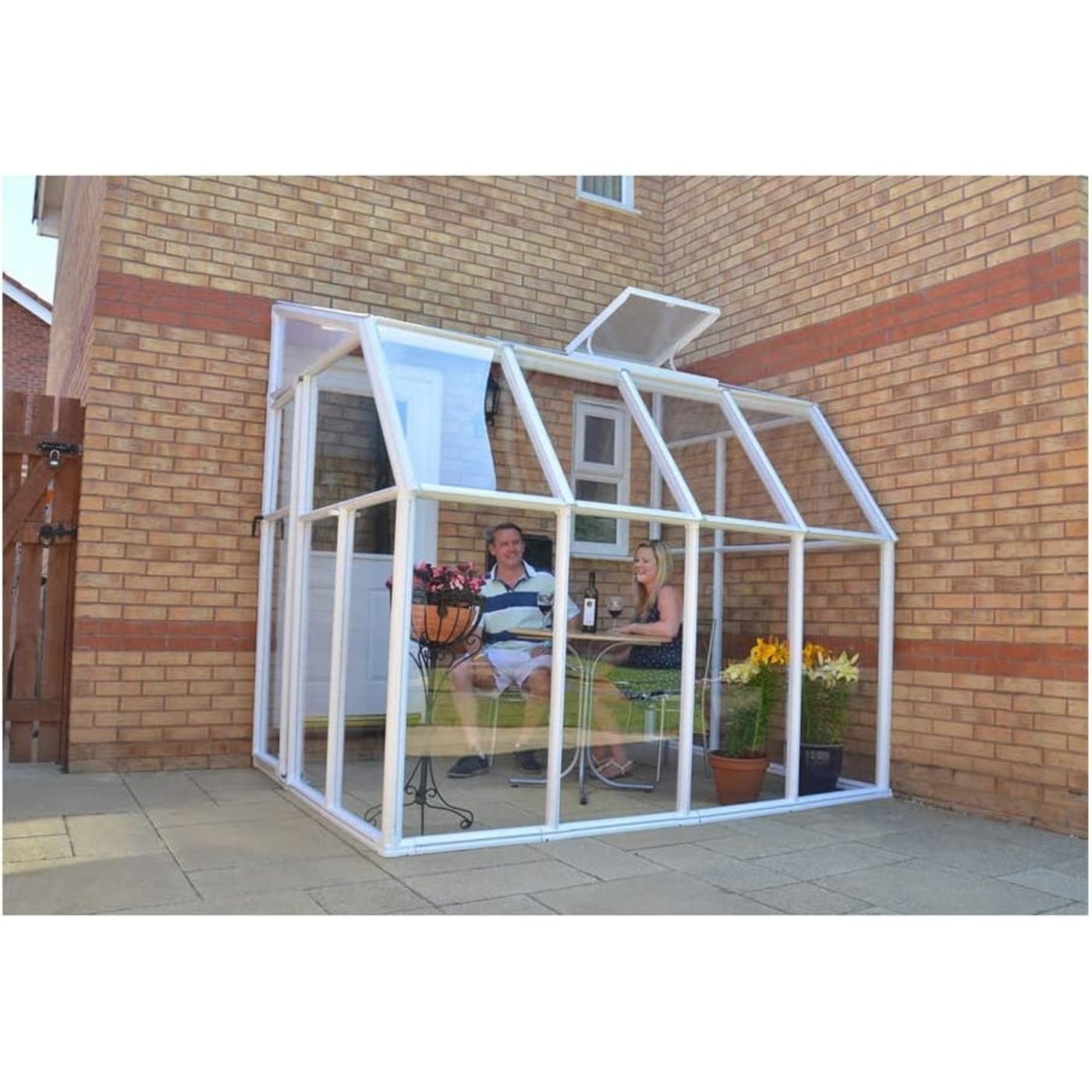 Rion Sun Room 6' x 8' Greenhouse - HG7508