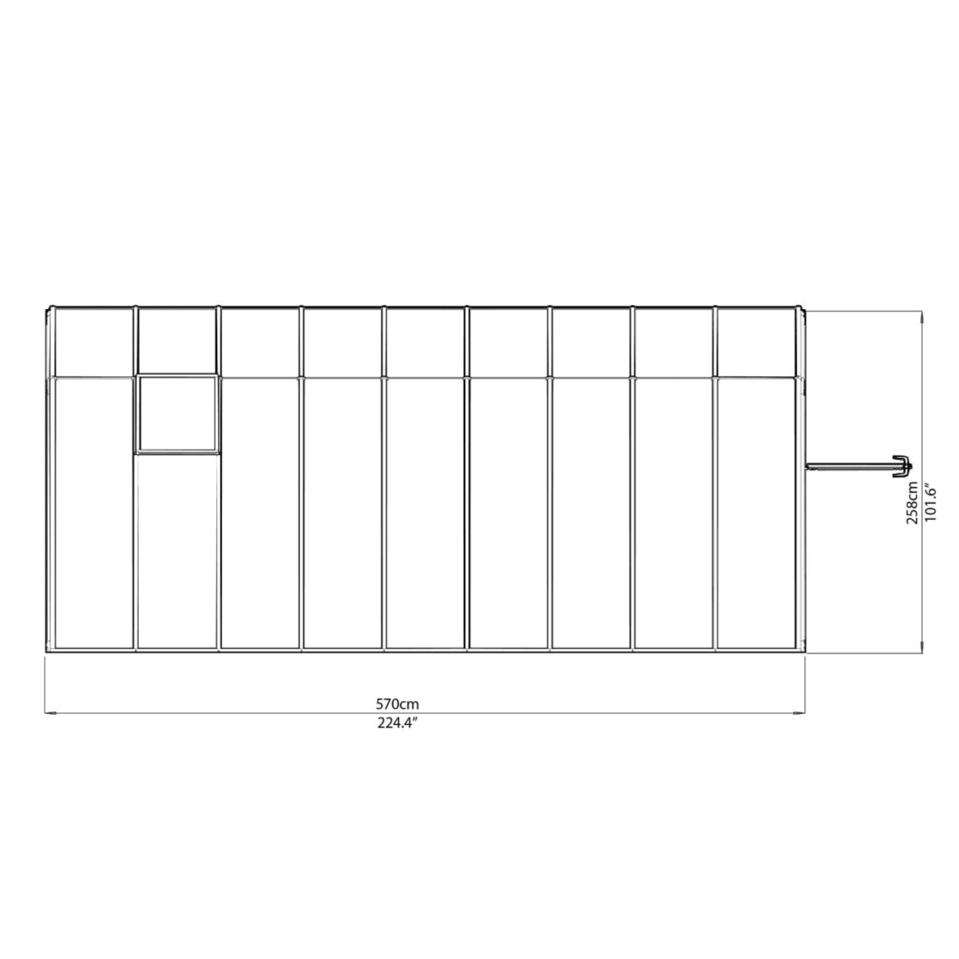 Rion Sun Room 8' x 18' - HG7618