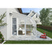 Rion Sunroom 8 ft. x 20 ft. Solarium Kit - White Structure & Hybrid Panels