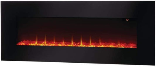 SunHeat 42" Wall Mount Fireplace with included table stand - SHWMFP42