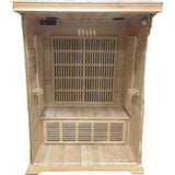 SunRay Cordova Indoor 2 Person Far Infrared Sauna with Carbon Heater - HL200K1 - Backyard Provider