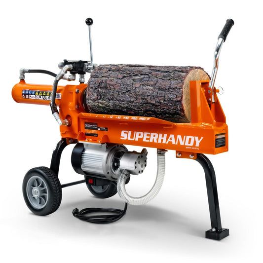SuperHandy 14 Ton Electric Log Splitter - 120V Corded, 20" Max Log Length - GUO084