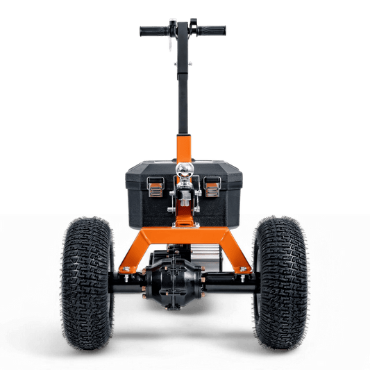 SuperHandy Electric Trailer Dolly - 24V 7Ah Battery, 2800 lb Towing Capacity (New Frame) - GUO137-FBA-NEW