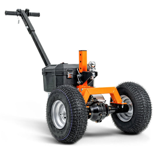 SuperHandy Electric Trailer Dolly - 24V 7Ah Battery, 2800 lb Towing Capacity (New Frame) - GUO137-FBA-NEW