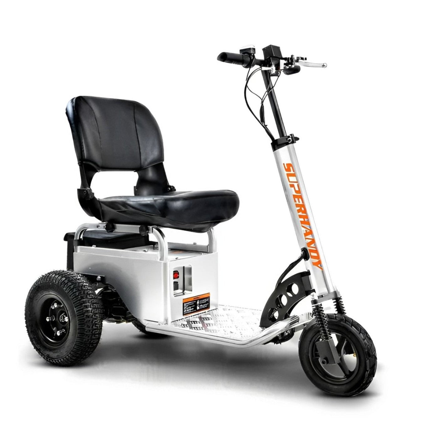 Super Handy GUO098 Compact Electric Tow Cart 2600 lb Towing Capacity 350 lb Load Capacity New