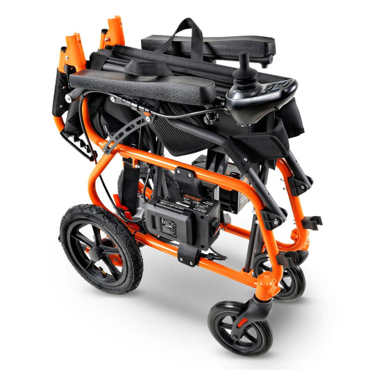SuperHandy GoRide 2 Electric Wheelchair - 48V 2Ah Battery, 300Lbs Max  - GUT166-FBA