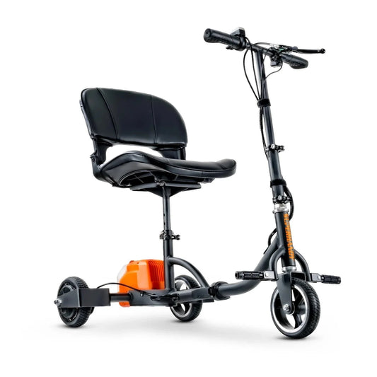 SuperHandy Passport Mobility Scooter - 48V 2Ah Battery, Lightweight (35 lbs), Foldable + Extra Battery - GUT112-FBA