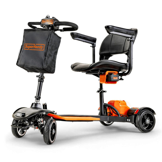SuperHandy Passport Prime Mobility Scooter - Foldable, 48V Li-Ion Battery, Supports up to 330 lb - GUT177-FBA-NEW