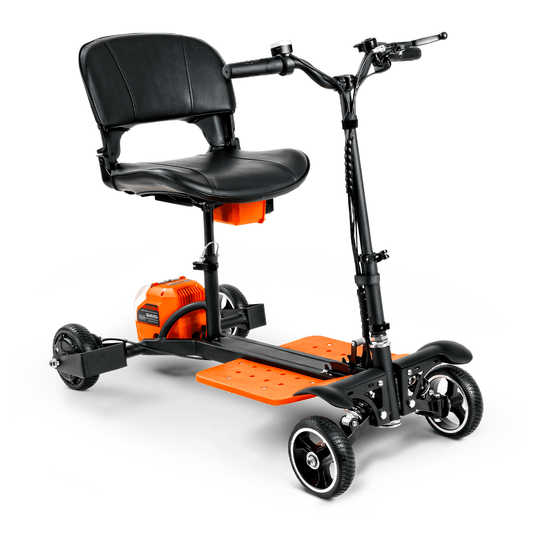 SuperHandy Passport Pro Mobility Scooter - Foldable, 48V Li-Ion Battery, 330lbs Load - GUT164-FBA