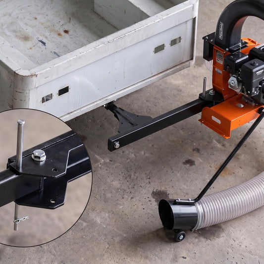 Superhandy Swing Away Mount for Truck Loader Leaf Vacuum - GUO156-FBA
