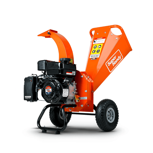 SuperHandy Wood Chipper Mini - 7HP 212CC, 3" Max Branch Capacity - GUO035-FBA