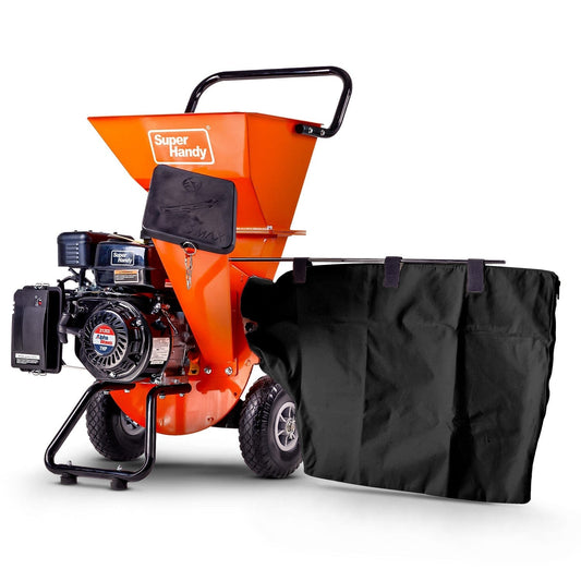SuperHandy Wood Chipper Pro - 7HP 212CC, 3" Max Branch Capacity - GUO019