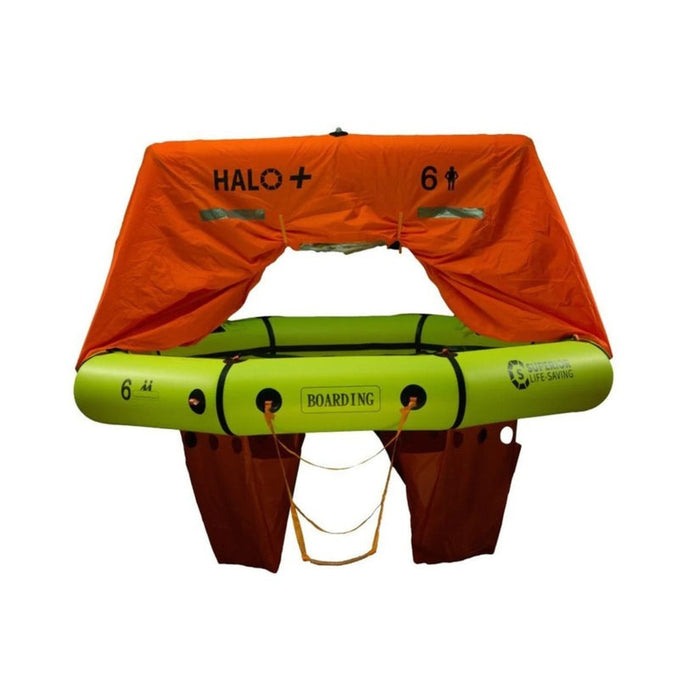 Superior HALO + Compact With Canopy Recreational Life Raft, 2-8 person - HO2C