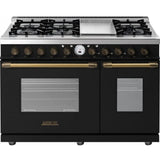 Superiore Next 48-Inch Dual Fuel Double Oven Freestanding Range in Stainless Steel - RN482SPS_S_