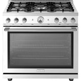 Superiore La Cucina 36-Inch Gas Freestanding Range in Pearl White - RL361GPW_S