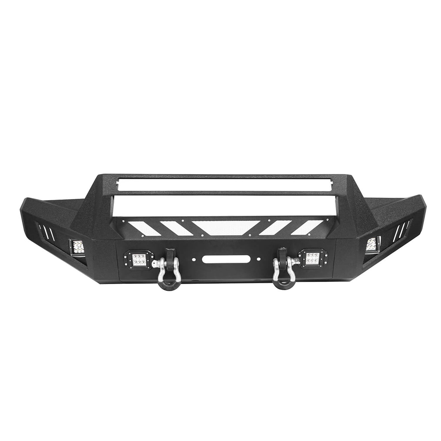 Hooke Road Front & Rear Bumpers Combo(16-23 Toyota Tacoma 3rd Gen)  - HE.4201A+HE.4201B+HE.4200-1