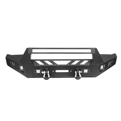 Hooke Road Front & Rear Bumpers Combo(16-23 Toyota Tacoma 3rd Gen)  - HE.4201A+HE.4201B+HE.4200-1