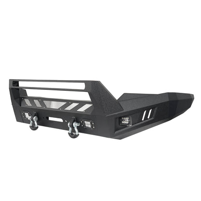 Hooke Road Front & Rear Bumpers Combo(16-23 Toyota Tacoma 3rd Gen)  - HE.4201A+HE.4201B+HE.4200-1