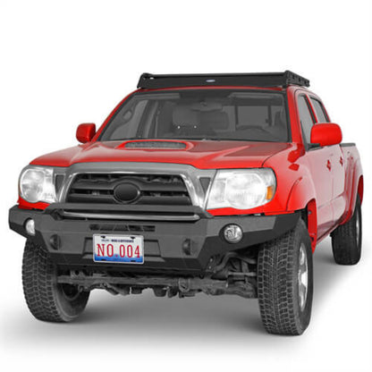 2005-2011 Toyota Tacoma Front Bumper w/Skid Plate - Hooke Road - HE.4031-S