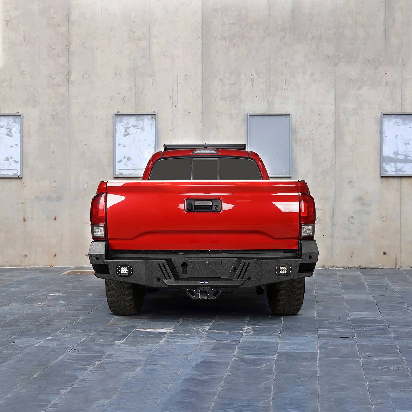 Hooke Road HR Front & Rear Bumpers Combo(16-23 Toyota Tacoma 3rd Gen) - HE.4204&HE.4202