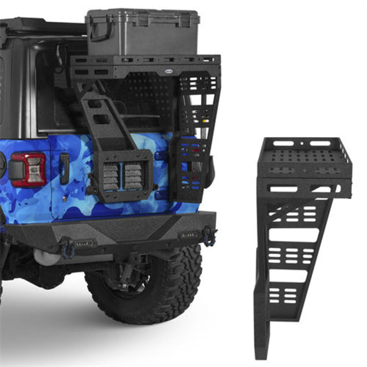 Tailgate Cargo Rack for 18-25 Jeep Wrangler JL - Hooke Road - HE.3098-S