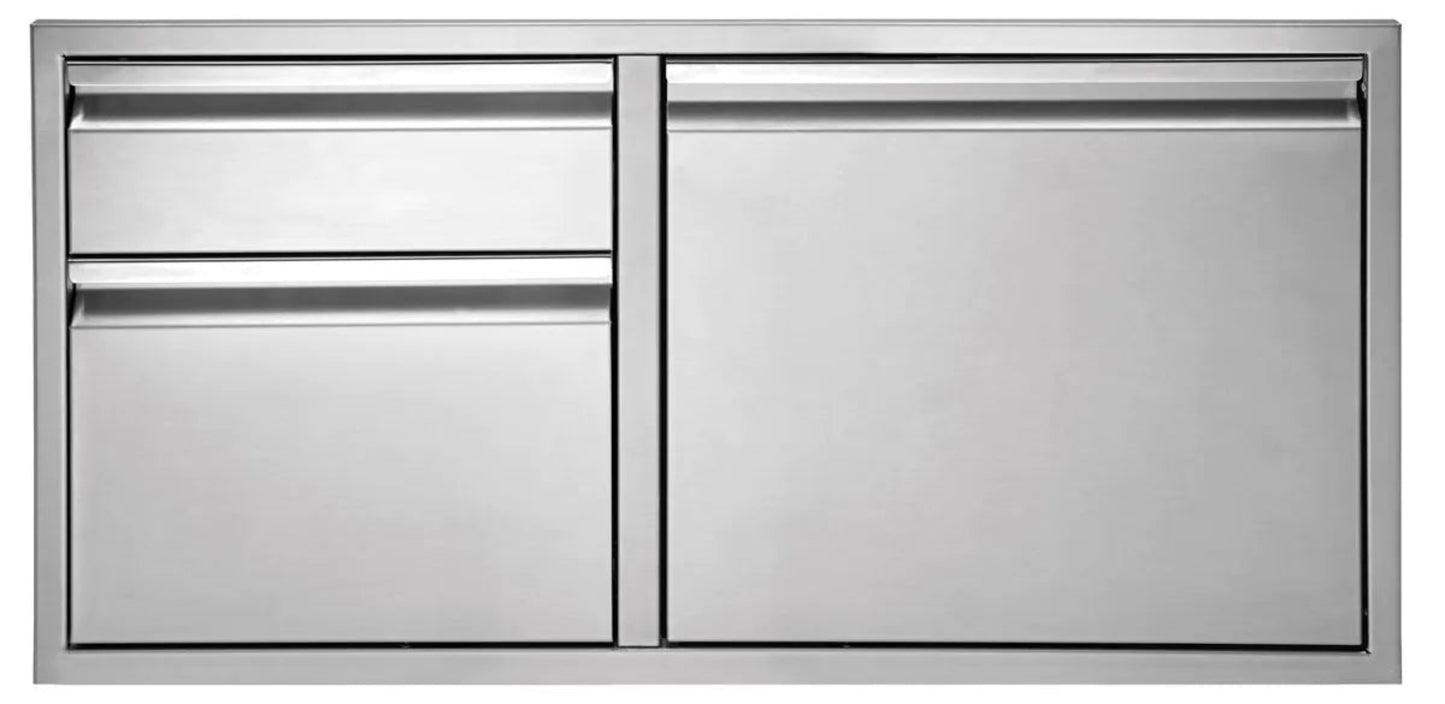 Twin Eagles 30" 2-Drawer/Door Combo - TEDD302-B