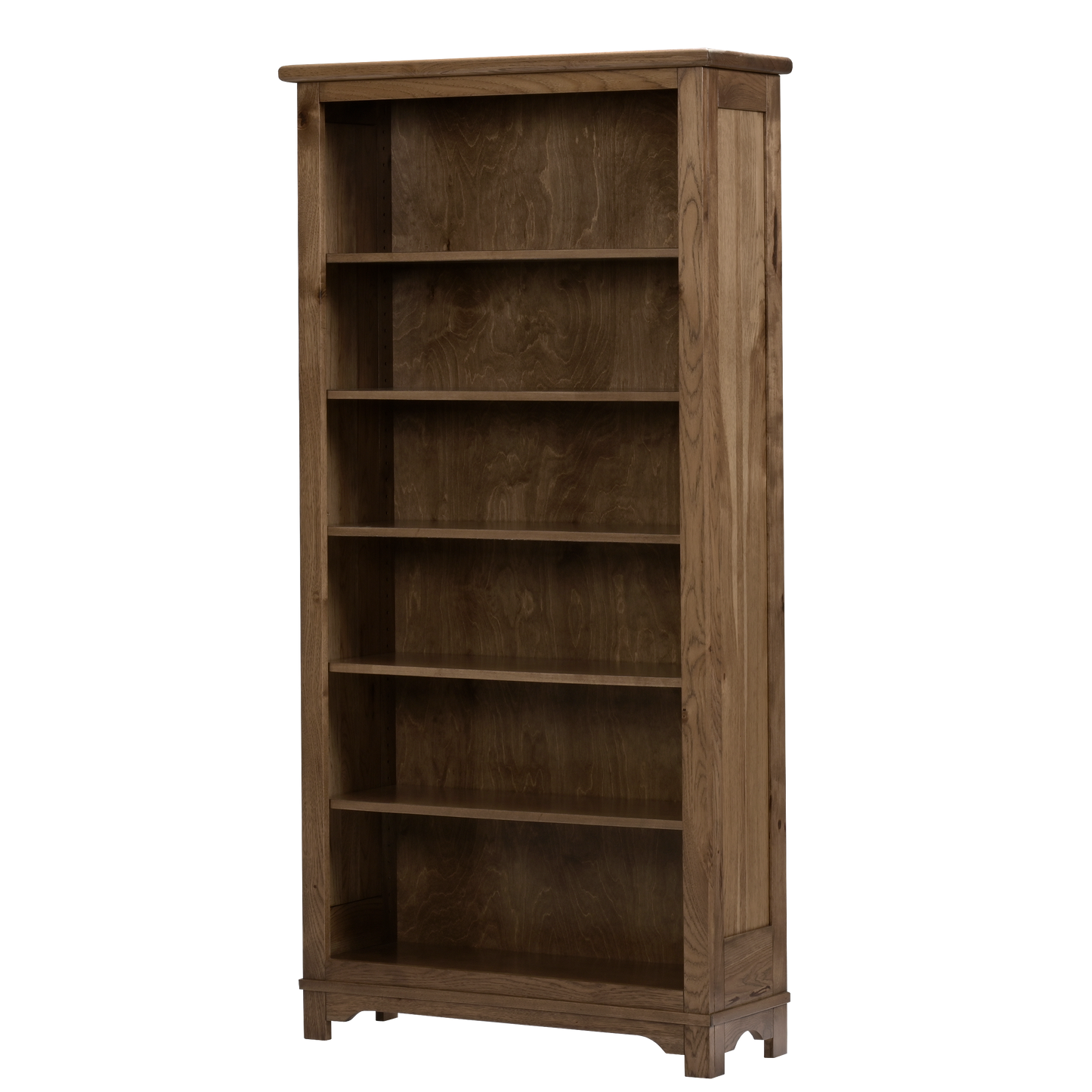 QW Amish Teton Bookcase - 857W-TET-3636-NOSM