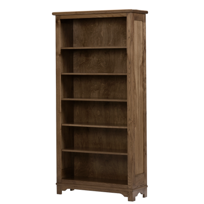 QW Amish Teton Bookcase - 857W-TET-3636-NOSM