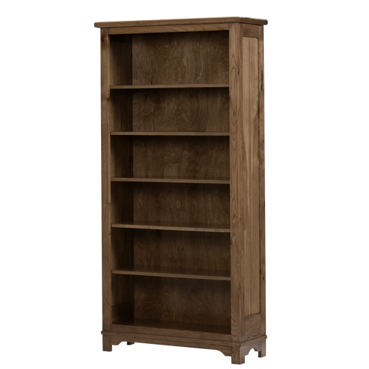 QW Amish Teton Bookcase - 857W-TET-3636-NOSM