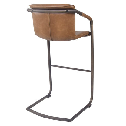New Pacific Direct Indy PU Leather Bar Stool, (Set of 2) -  1060003-215