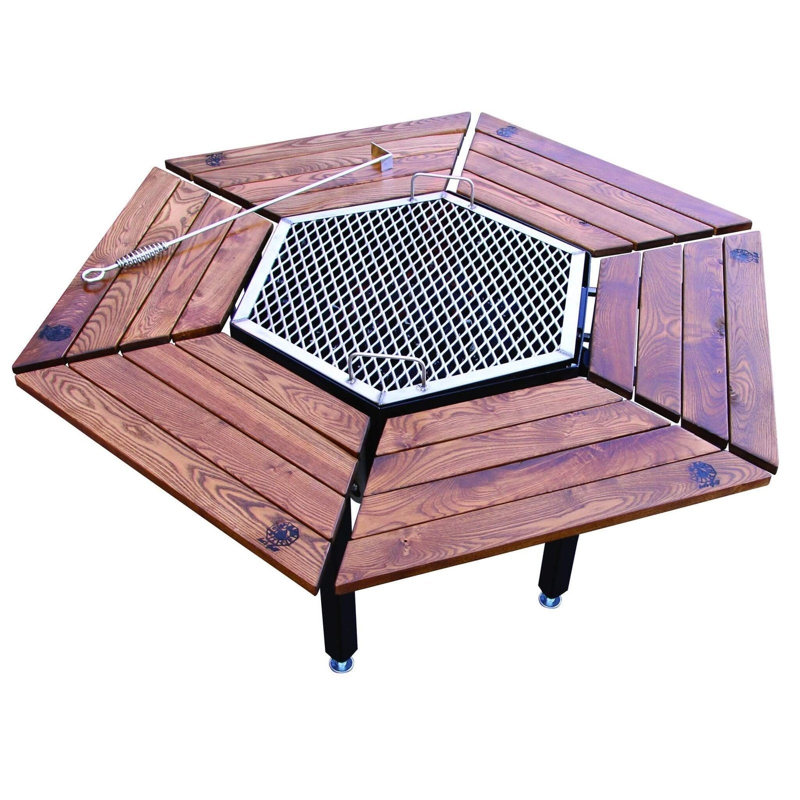 The JAG 6 Table Grill & Fire Pit