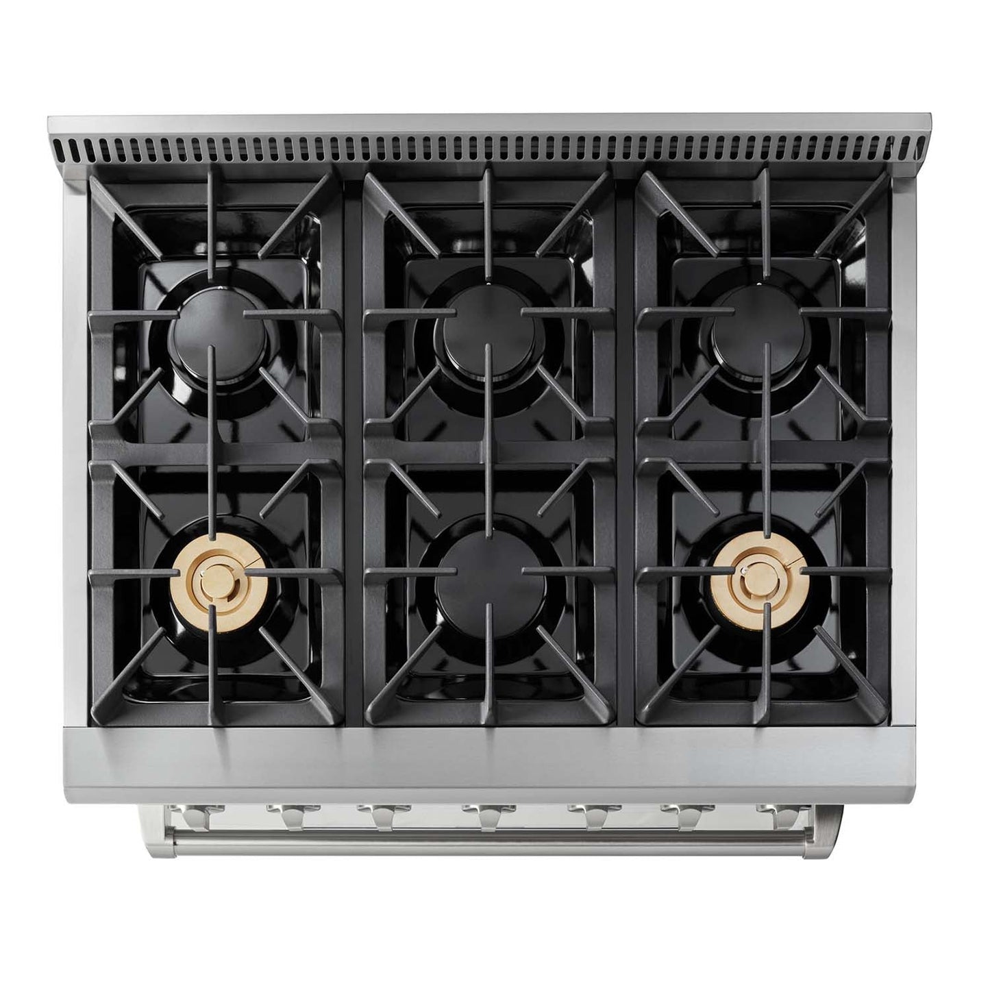 Thor Kitchen 36-Inch 5.2 Cu. Ft. Professional Propane Gas Range with in Stainless Steel  - HRG3618ULP
