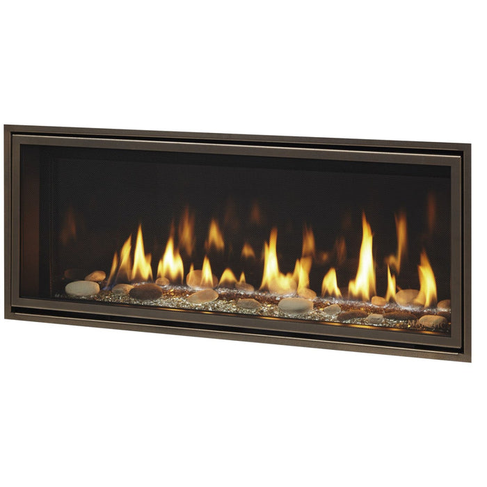 Majestic Echelon II Series Single-Sided Direct Vent Linear Gas Fireplace with IntelliFire Touch Ignition System - ECHEL36IN-C