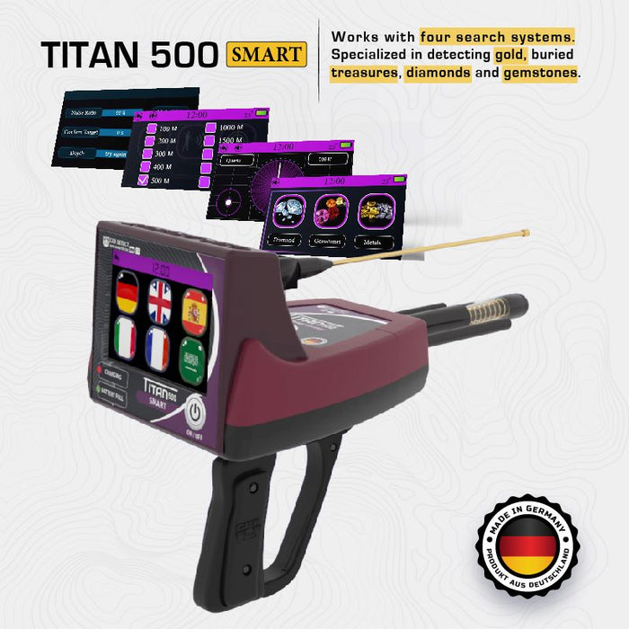 GER Detect Titan 500 Smart Detector - Titan 500 Smart