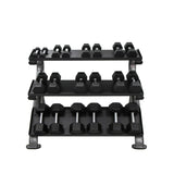 TKO 3 Tier Commercial Dumbbell Rack 890HDR