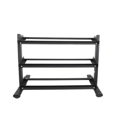 TKO Strength 3-Tier Rail Dumbbell Rack - 6230-B