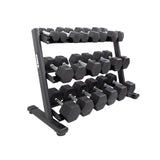 TKO Strength 3-Tier Rail Dumbbell Rack - 6230-B