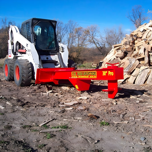 TM Manufacturing Pro 2  Skid Steer Log Splitter Attachment - TM-PRO2-24